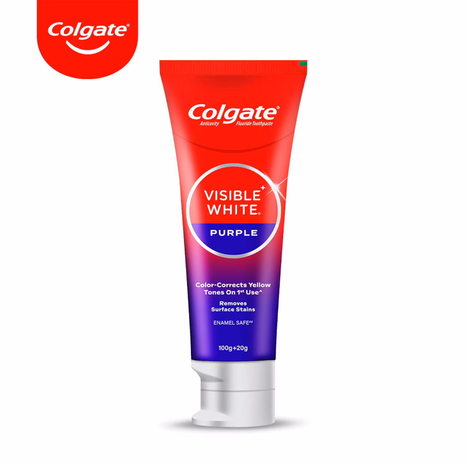  Colgate Visible White White Purple Toothpaste